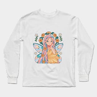 Sunflower Fairy Long Sleeve T-Shirt